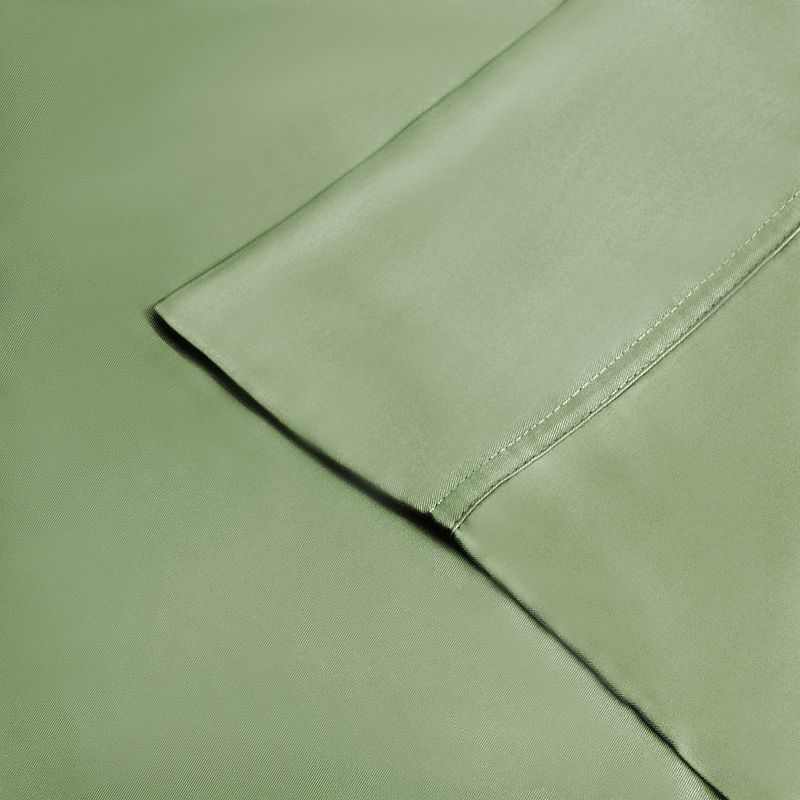 SUPERIOR 300 Thread Count Rayon From Bamboo Deep-Pocket Sheet Set, Green, F