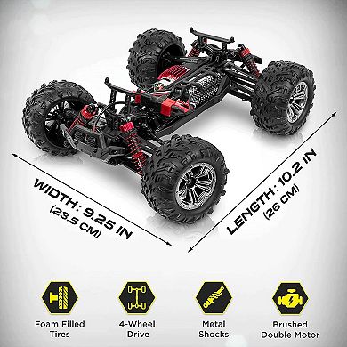 LAEGENDARY Legend 1:10 Scale RC Remote Control Car, Up to 31 MPH