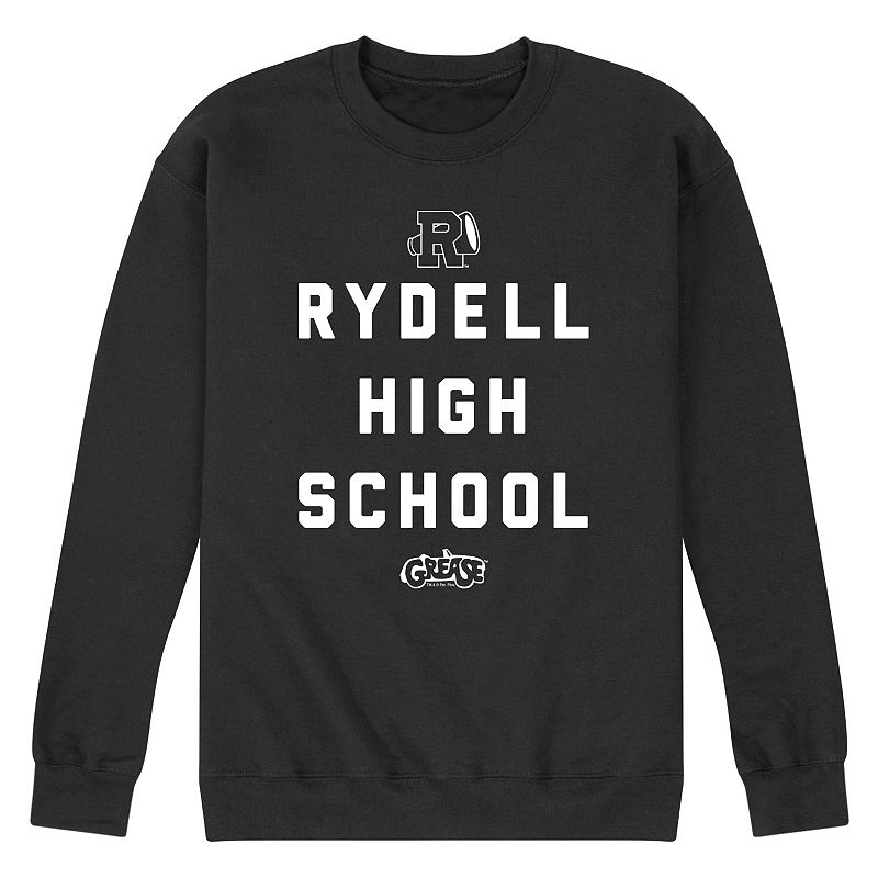 UPC 197660217210 product image for Men's Grease Rydell High Graphic Fleece, Size: Large, Black | upcitemdb.com