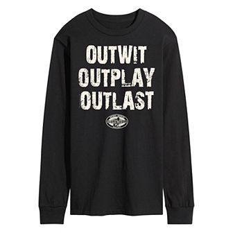 Men's Survivor Outwit Outplay Outlast Graphic Tee