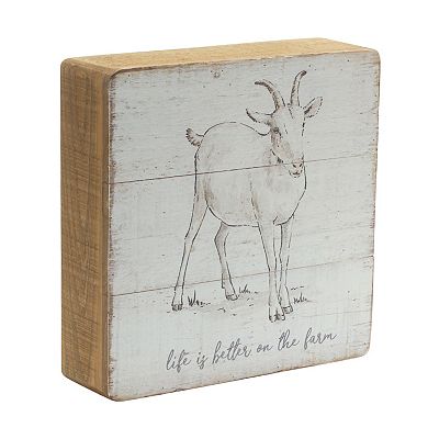 Melrose Rustic Farm Animal Wall Decor 4-piece Set