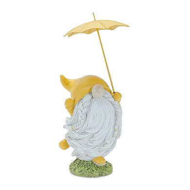 Melrose Whimsical Dancing Garden Gnome Figurine Table Decor 4-piece Set