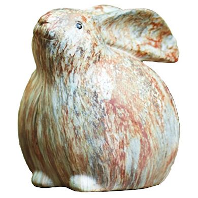 Melrose Modern Bunny Rabbit Figurine Table Decor 2-piece Set