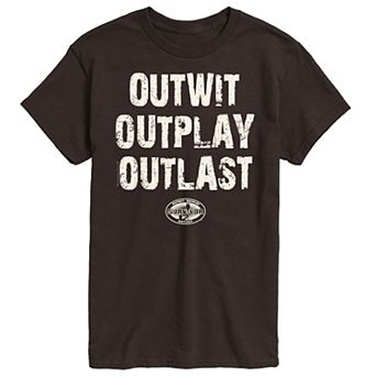 Men's Survivor Outwit Outplay Outlast Graphic Tee