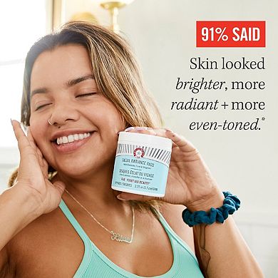 Facial Radiance Pads with Glycolic + Lactic Acids Exfoliating Pads with AHA