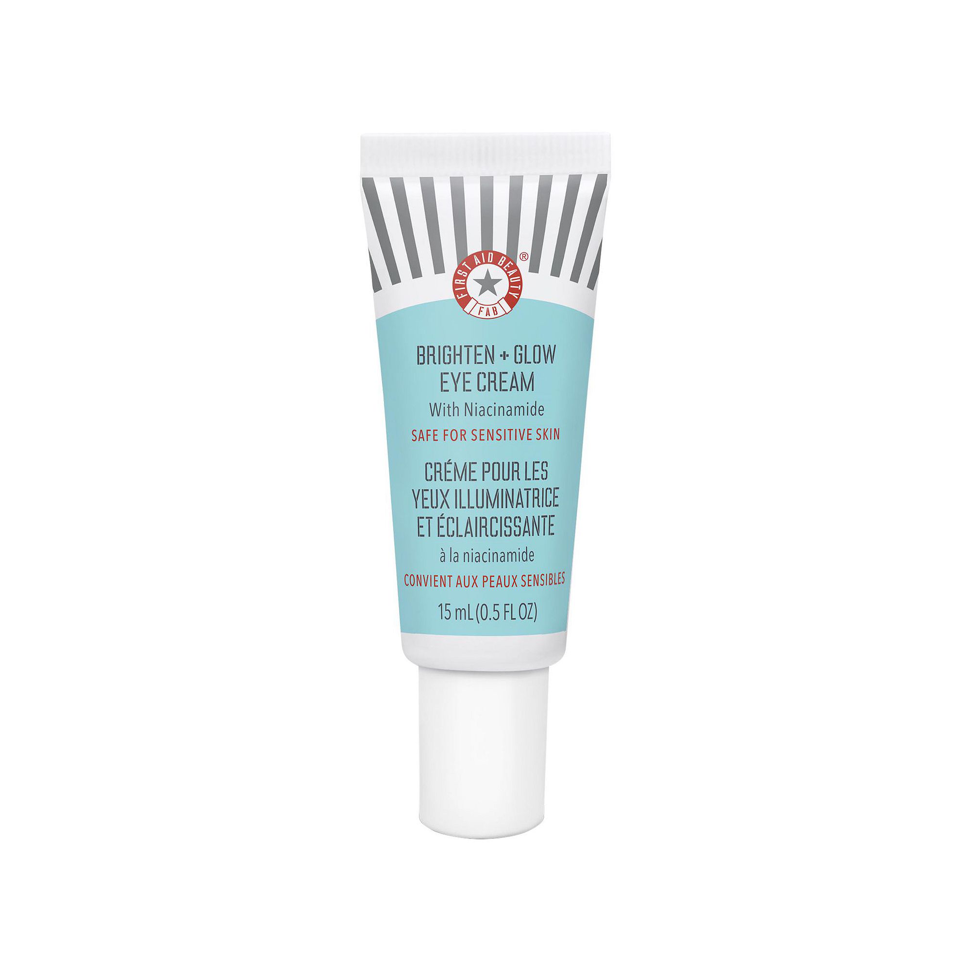 First Aid Beauty Brighten + Glow Eye Cream with Niacinamide, Size: .5 Oz, N