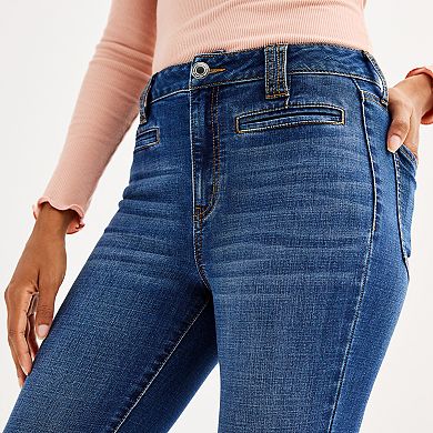 Juniors' SO® High-Rise Slim Bootcut Jeans