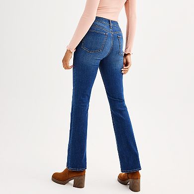 Juniors' SO® High-Rise Slim Bootcut Jeans