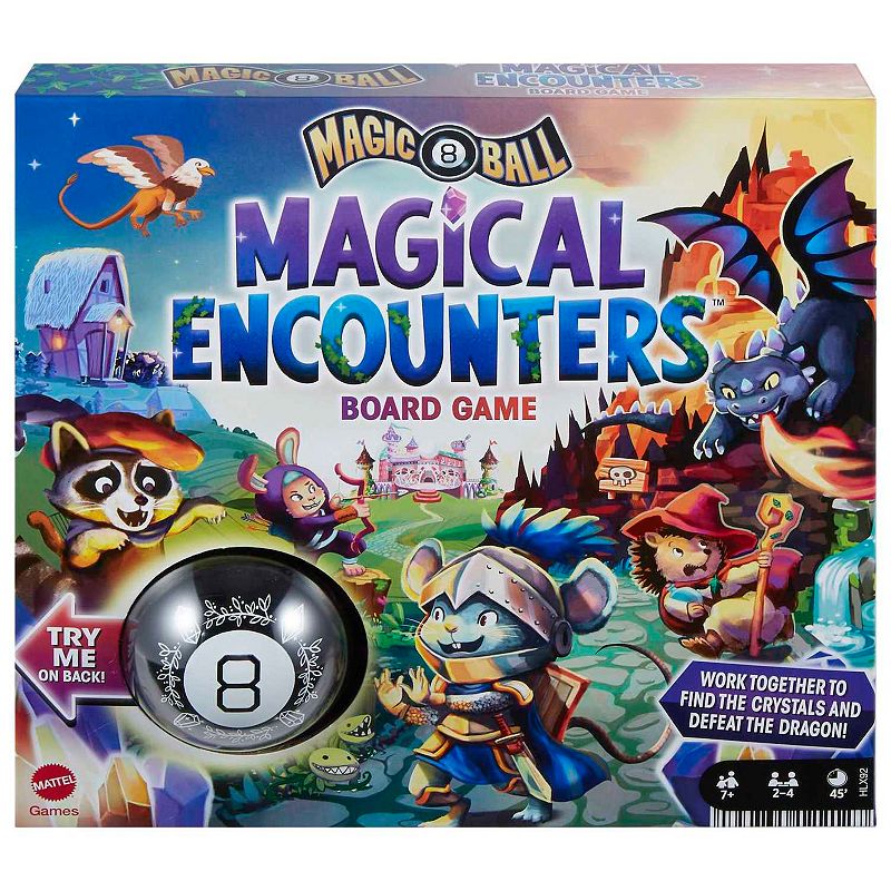 UPC 194735122127 product image for Mattel Magic 8 Ball Magical Encounters Board Game, Multicolor | upcitemdb.com