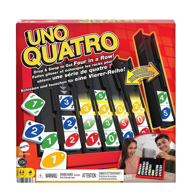 UPC 194735157563 product image for Mattel UNO Quatro Game, Multi | upcitemdb.com