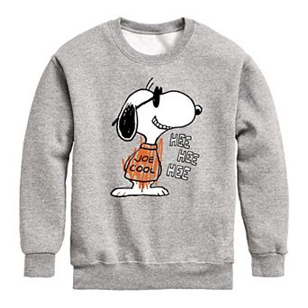 Boys 8-20 Peanuts Joe Cool Fleece Sweatshirt