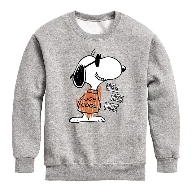 Boys 8-20 Peanuts Joe Cool Sweatshirt