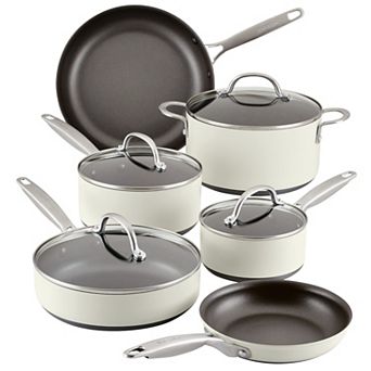 Anolon Achieve 10 pc Hard-Anodized Nonstick Cookware Set