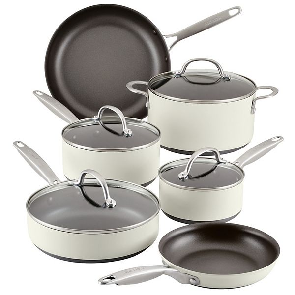 Anolon Achieve 10-pc. Hard-Anodized Nonstick Cookware Set