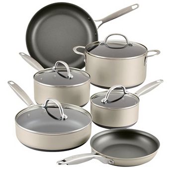 Anolon Achieve 10 pc Hard-Anodized Nonstick Cookware Set