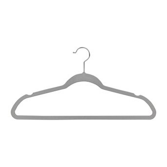 Belle Maison Flocked Hangers 25-Pack Set