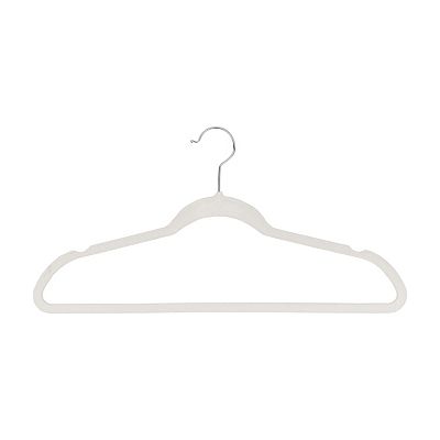 Belle Maison Flocked Hangers 25-Pack Set