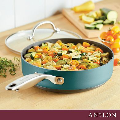 Anolon Achieve 3-qt. Hard-Anodized Nonstick Sauté Pan with Lid