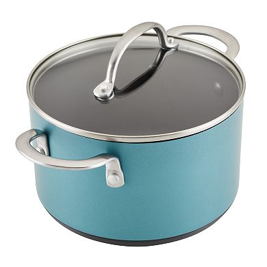 Anolon Achieve 4-qt. Hard-Anodized Nonstick Saucepot with Lid