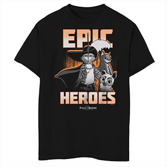 Boys 8-20 & Husky Puss in Boots: The Last Wish Epic Heroes Graphic Tee