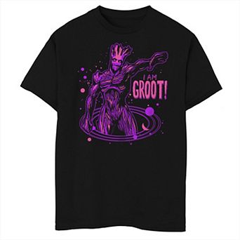 Boys 8-20 & Husky Guardians of the Galaxy Groot Graphic Tee