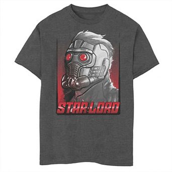 Boys 8-20 & Husky Guardians of the Galaxy Star-Lord Profile Graphic Tee