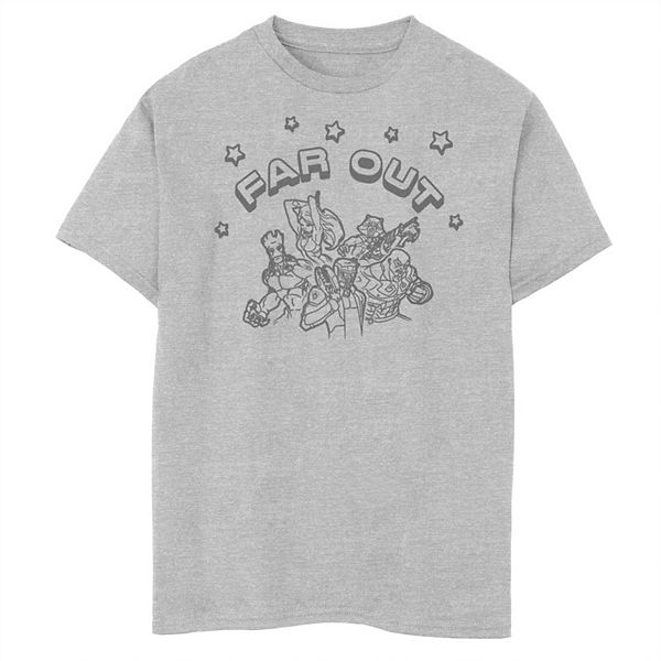 Boys 820 & Husky Guardians of the Galaxy Far Out Stars Group Shot