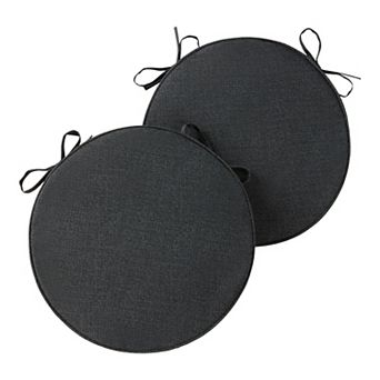 Greendale Home Fashions Outdoor Round Chair Pad 2-Pack
