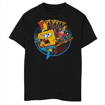 Boys 8-20 Husky Nickelodeon SpongeBob SquarePants Band Graphic Tee