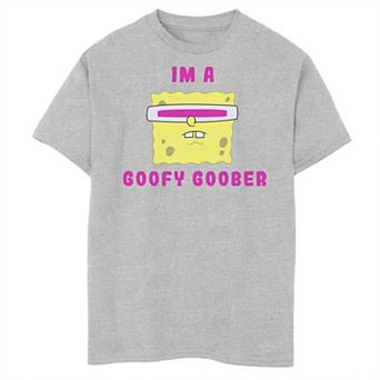 Boys 8-20 Husky Nickelodeon SpongeBob SquarePants I'm A Goofy Goober Graphic Tee