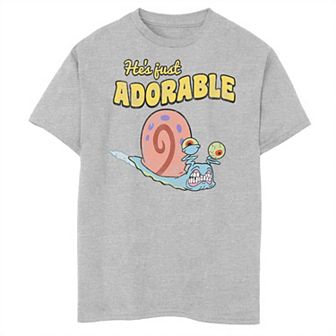 Boys 8-20 Husky Nickelodeon SpongeBob SquarePants Gary He's Just Adorable Graphic Tee