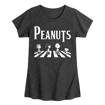 Girls 7-16 Peanuts Crossing Road Graphic Tee