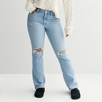 Juniors' SO® High-Rise '90s Bootcut Jeans