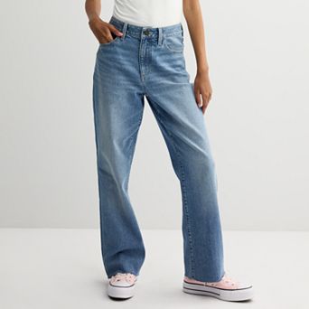 Juniors' SO® High-Rise '90s Bootcut Jeans