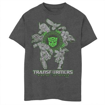 Boys 8-20 Husky Transformers Rise Of The Beasts Autobots Icon Graphic Tee