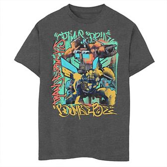 Boys 8-20 Husky Transformers Rise Of The Beasts Autobots Graffiti Graphic Tee