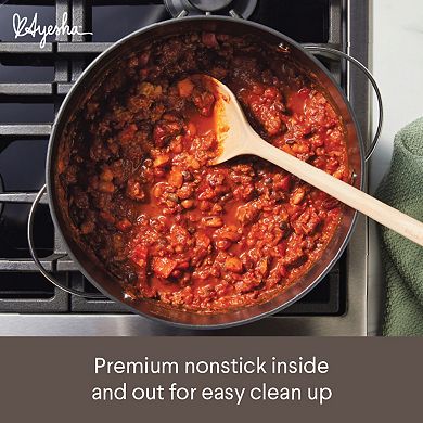 Ayesha Curry Hard Anodized Collection 10-qt. Nonstick Stockpot with Lid