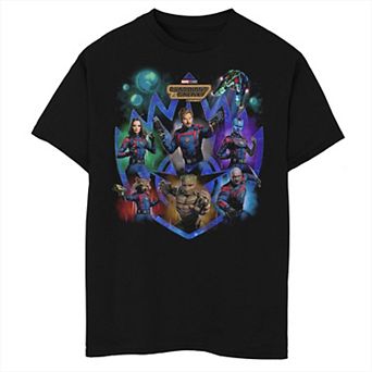Boys 8-20 Husky Marvel Guardians Of The Galaxy Galactic Guardians Graphic Tee