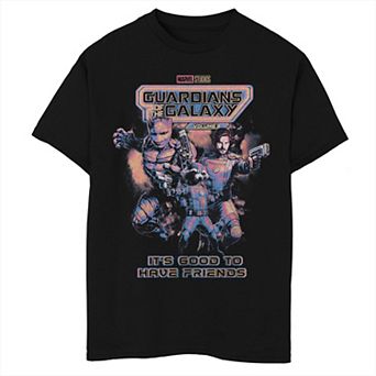 Boys 8-20 Husky Marvel Guardians Of The Galaxy Good To Have Friends Graphic Tee