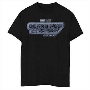 Boys 8-20 Husky Marvel Guardians Of The Galaxy Vol. 3 Title Logo Graphic Tee