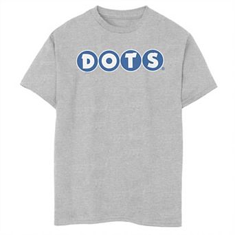 Boys 8-20 Dots Simple Circles Logo Graphic Tee