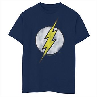 Boys 8-20 Husky DC Comics The Flash Large Classic Chest Logo Graphic Tee