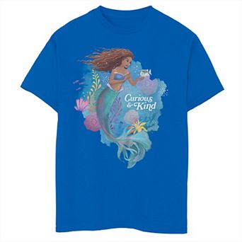 Disney's Boys 8-20 The Little Mermaid Live Action Curious And Kind Tee