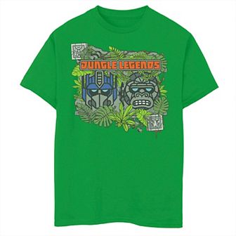 Boys 8-20 Transformers Rise Of The Beasts Jungle Legends Graphic Tee