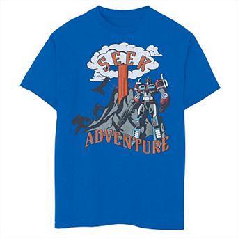 Boys 8-20 Transformers Rise Of The Beasts Optimus Seek Adventure Graphic Tee