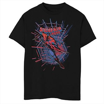 Boys 8-20 Spiderman Across The Spider Verse Spiderman 2099 Running Poster Graphic Tee