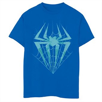 Boys 8-20 Spiderman Across The Spider Verse Icon With Web Tee