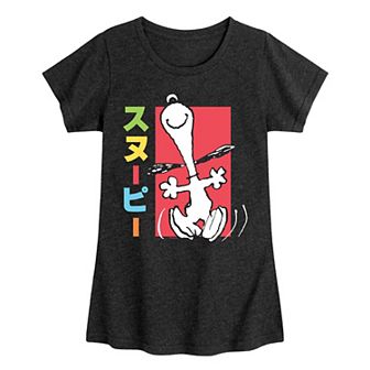 Girls 7-16 Peanuts Tokyo Dance Graphic Tee