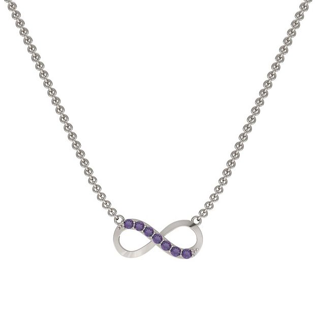 Kohls on sale amethyst necklace