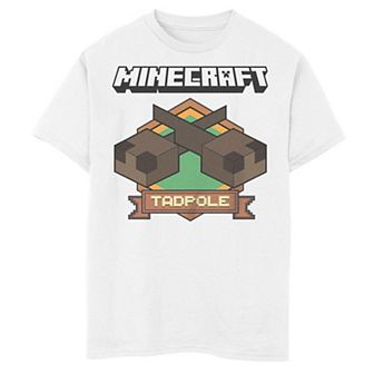 Boys 8-20 Minecraft Tadpoles Badge Graphic Tee